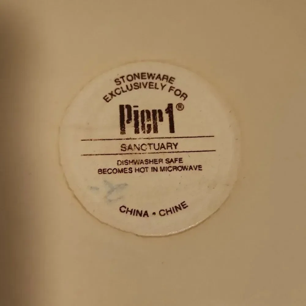 Pier 1 Sanctuary Dinner Plate 11.5